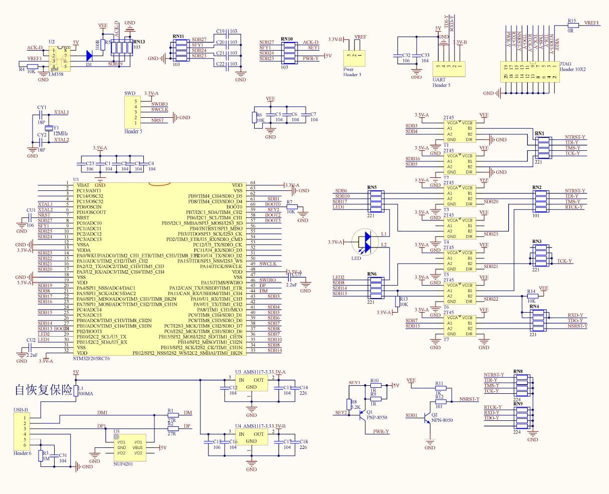 Link схема подключения J - LINK V9.5 a full set of production data-CodePudding