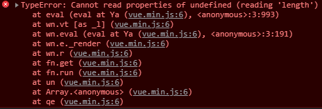 TypeError: Cannot read properties of undefined (reading 'length')