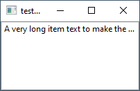 Snapshot of testQListViewElide.exe (w/o hor. scrollbar)