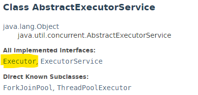 AbstractExecutorService Javadoc