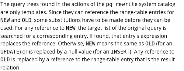 NEW and OLD pseudorelations