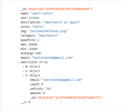 MongoDB Output