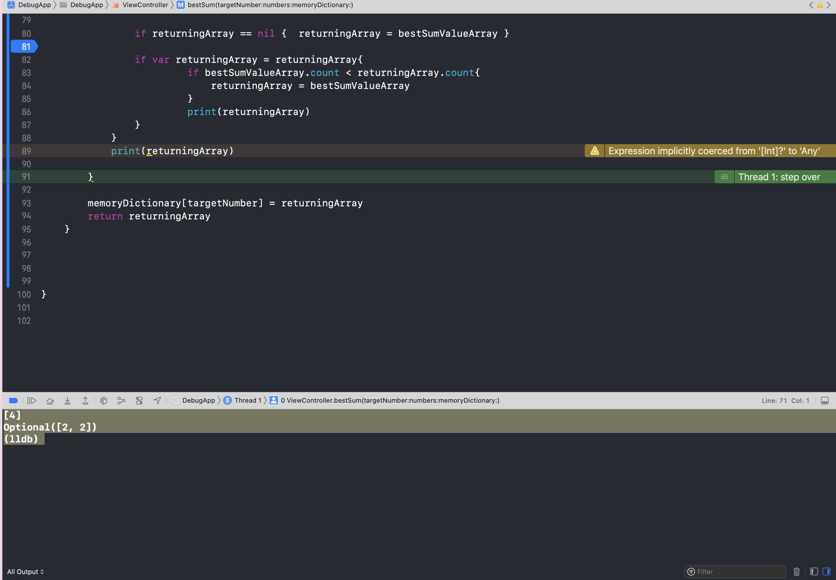 Debugger ScreenShot