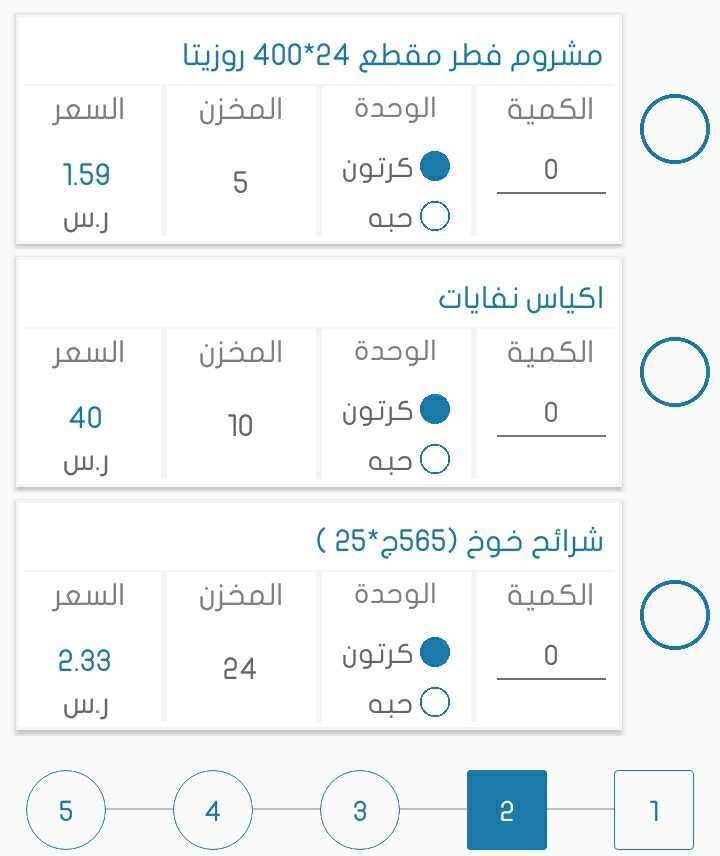 example from our data