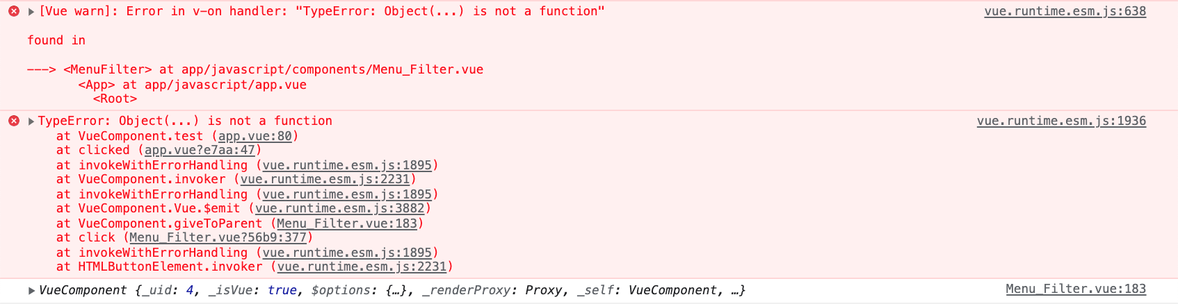 error