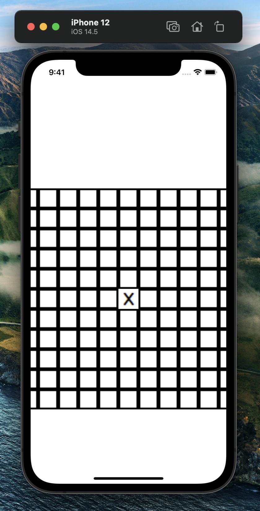 Grid is centered