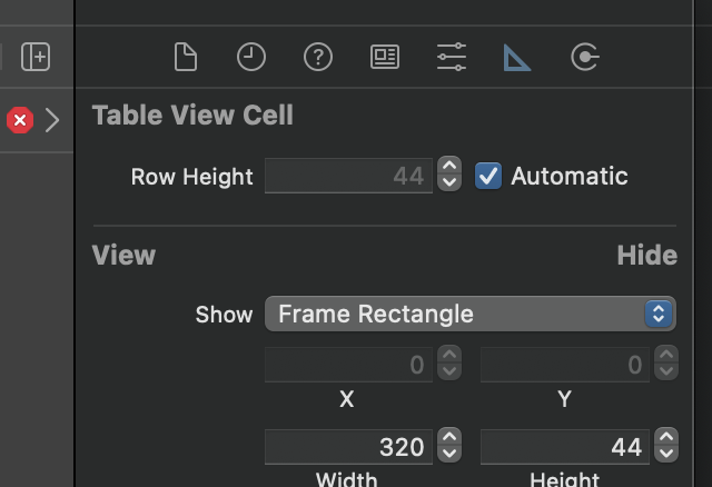 Set the row height to automatic