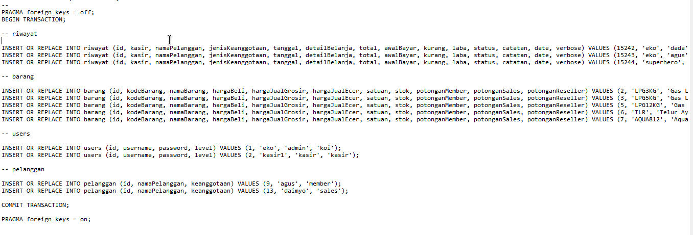 example of my sql file: