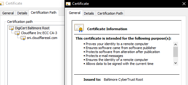 Cloudflare Root CA