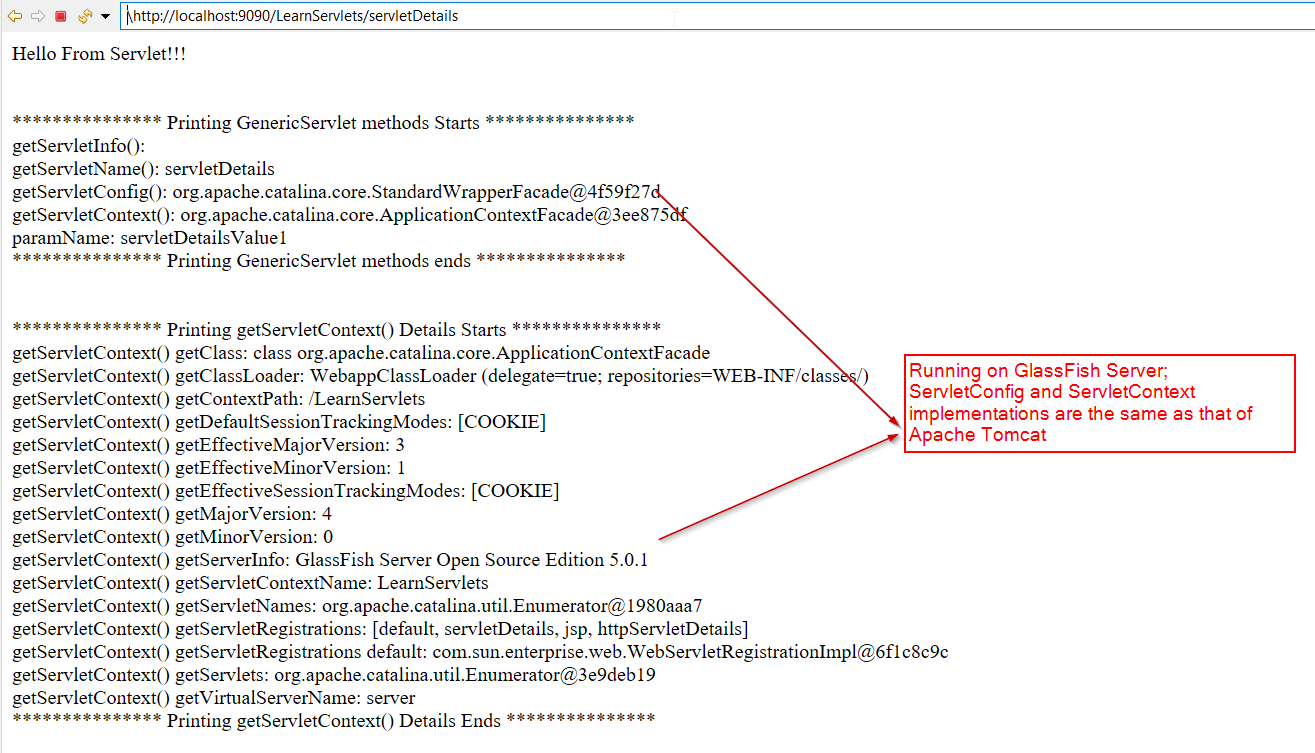 Running a Servlet in GlassFish Server2