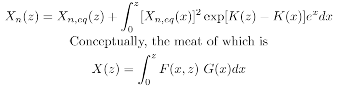 Bounds of integral is a variable that is different from the variable of integration, but also variable in bounds is in the integrand.