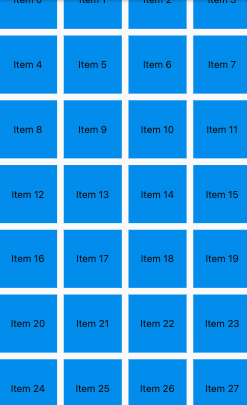 Flutter App using GridView.builder