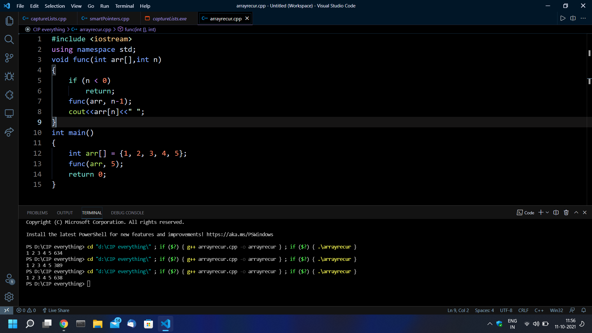 what is the extra value at the output terminal