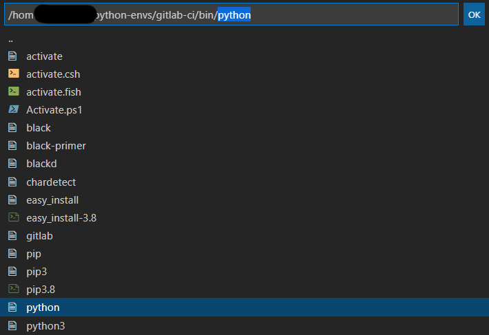 python binary