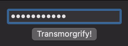 standard SecureField output