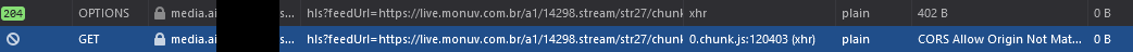 browser log