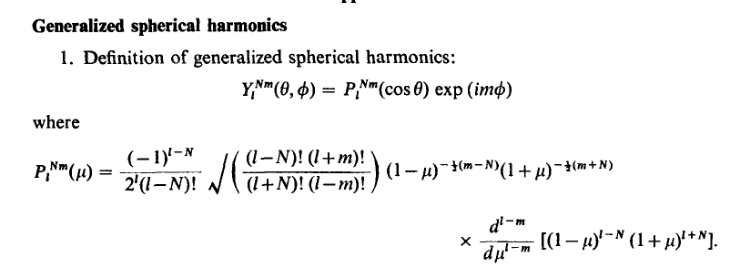 Generalized Associated Legendre Polynomials