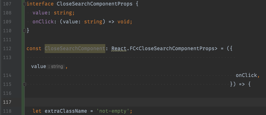 tsx-file format with crazy format