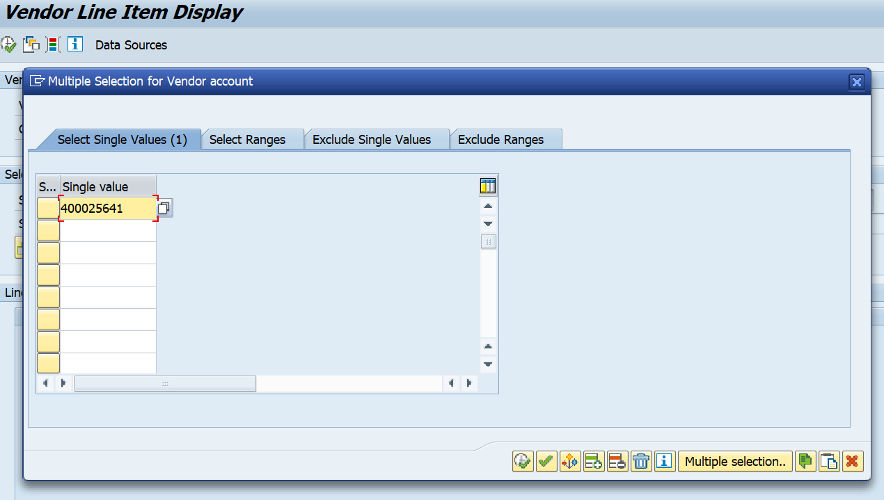 FBL1N function in SAP for clipboard pasting