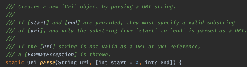 Uri.parse
