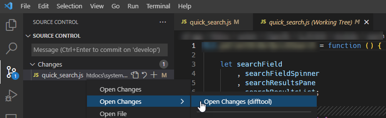 VSCode Source Control