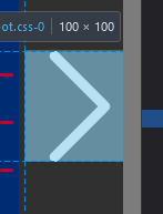 width of svg element