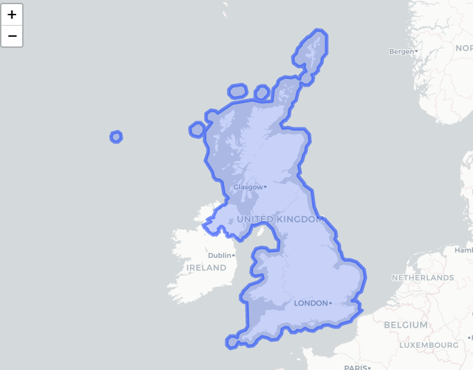 UK map