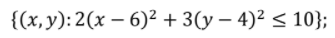 Equation of ellipse