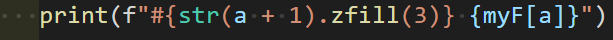 This is what happens in my code editor