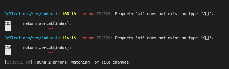 Typescript Complains more