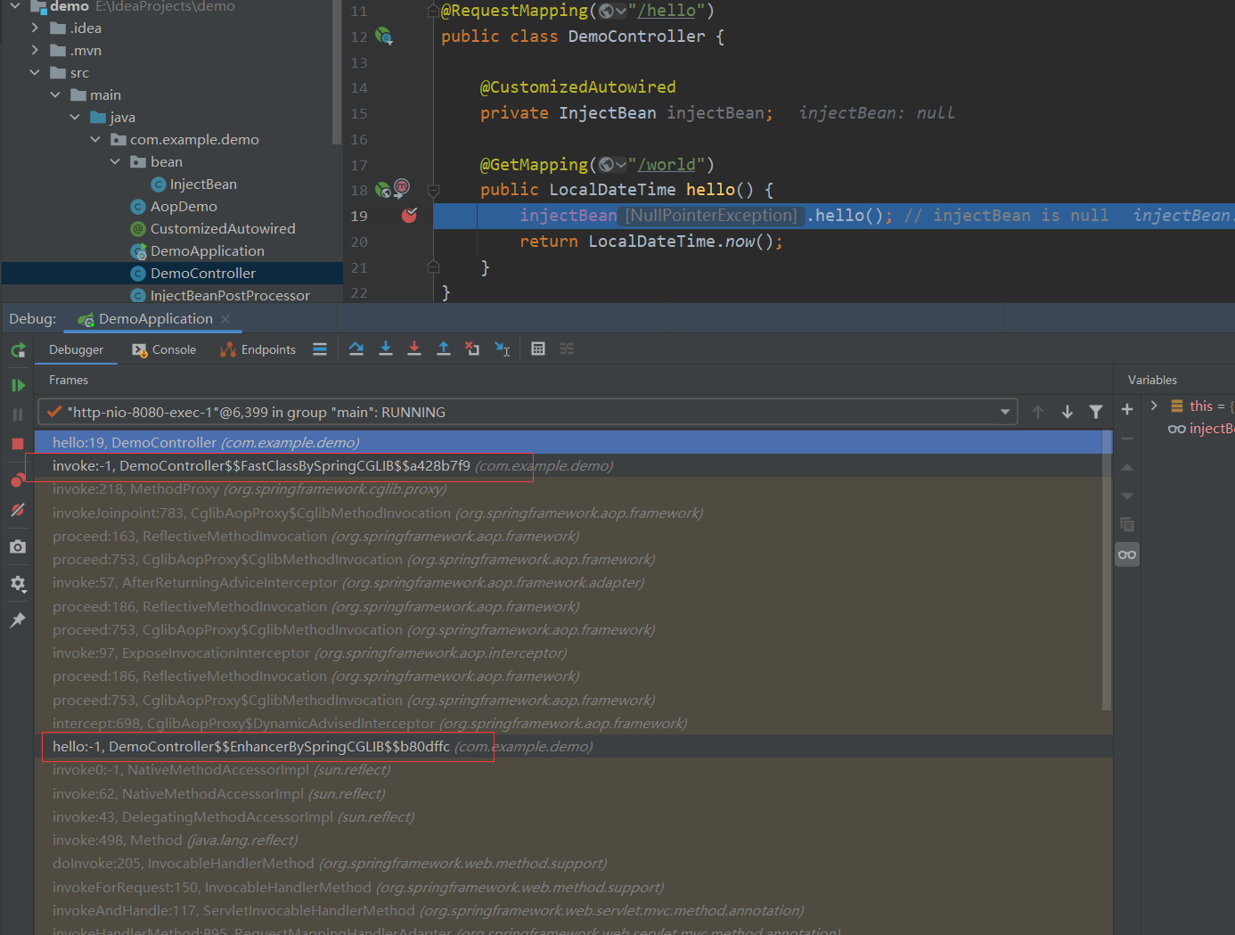 IDE screenshot