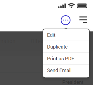 As per image I want popup in app-bar in flutter 