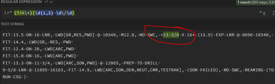 Regex positive lookbehind