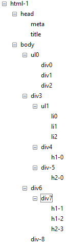 Supposedly correct TreeView interpretation of the JSON data