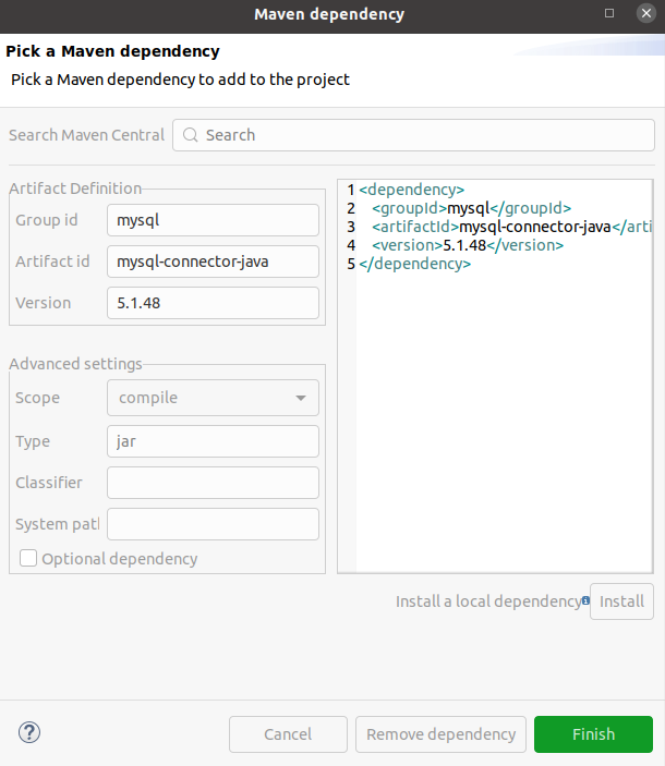 Mulesoft Anypoint 7 - Setting up mysql Driver in the only way it works