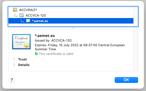 server certificate chain