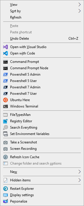 Context Menu