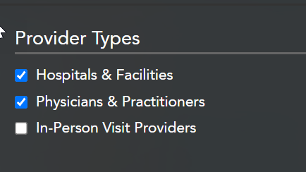 Provider Types