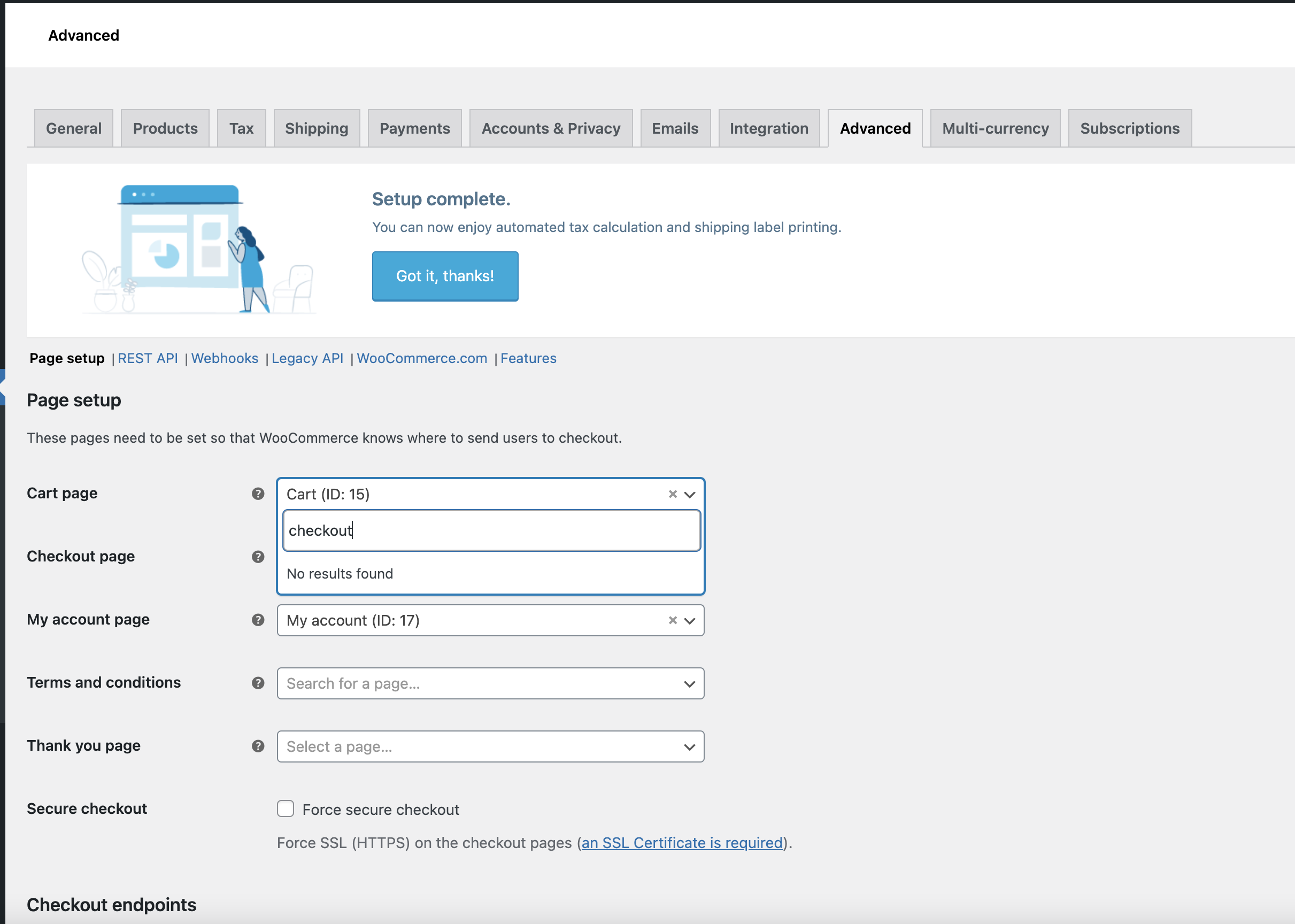 woocommerce advanced dashboard