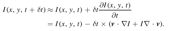 Continuity equation