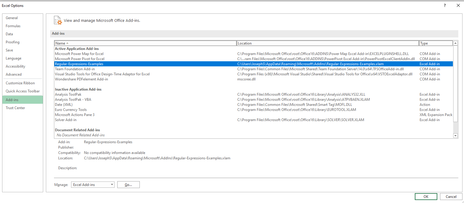 Regular-Expressions-Examples.xlam