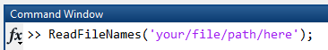 command window