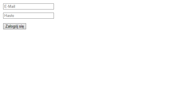 Elements are on top of each other in vertical column