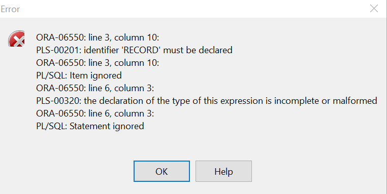 Error