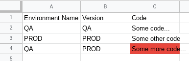 example spreadsheet