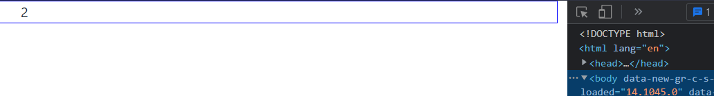 As you can see there is some space after the blue border