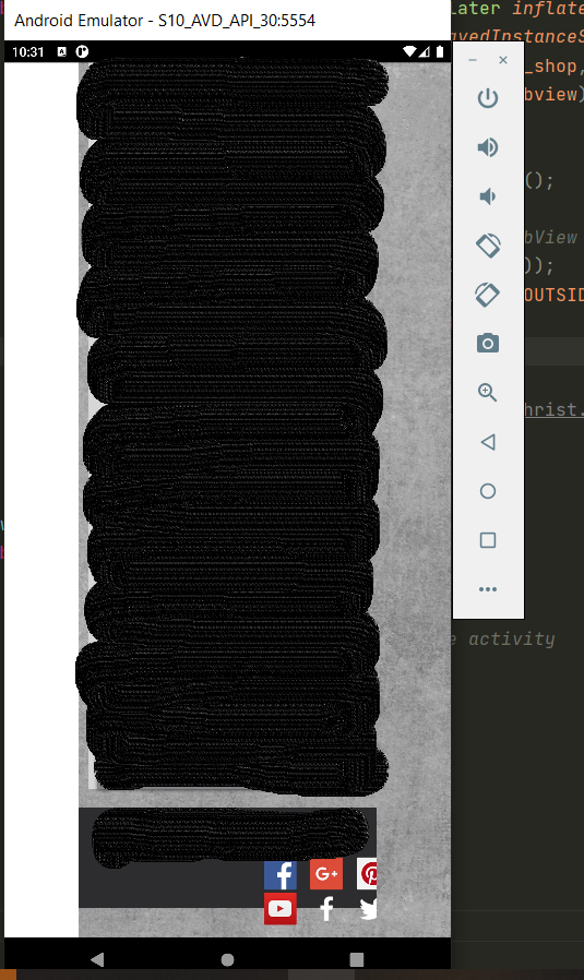white bar on the LEFT