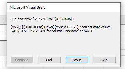 Error