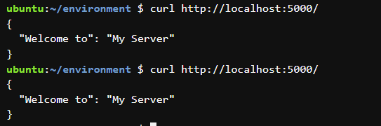 using curl