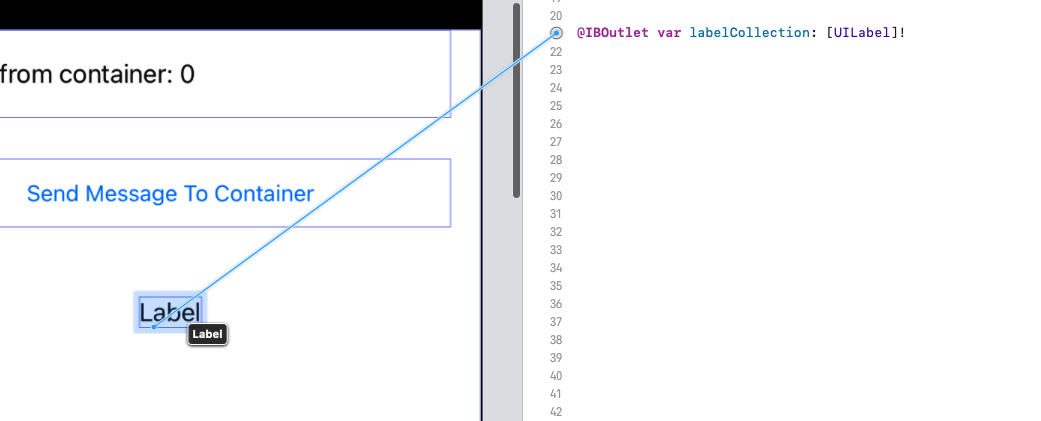 IBOutlet Collection XCode multiple UIViews UILabels